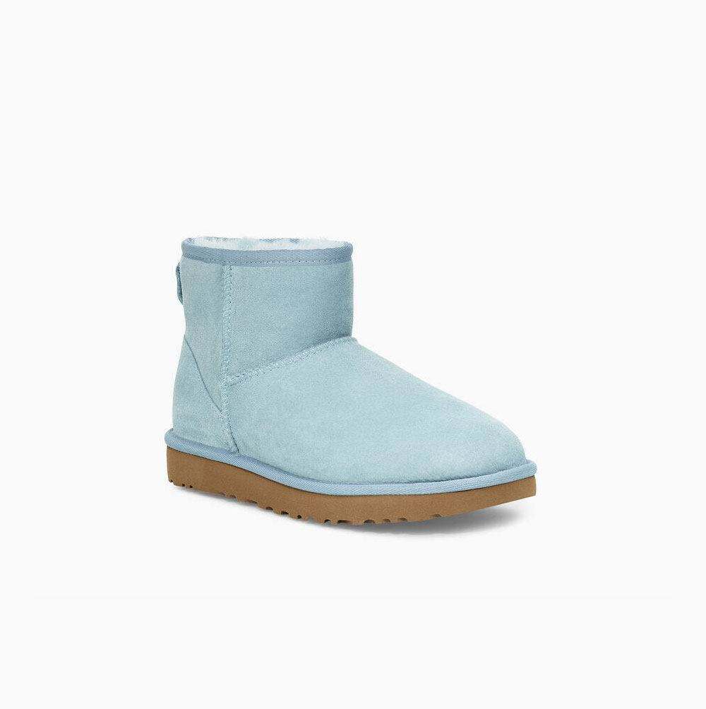 UGG Classic II Mini - Boots Dame - Blå (NO-F462)